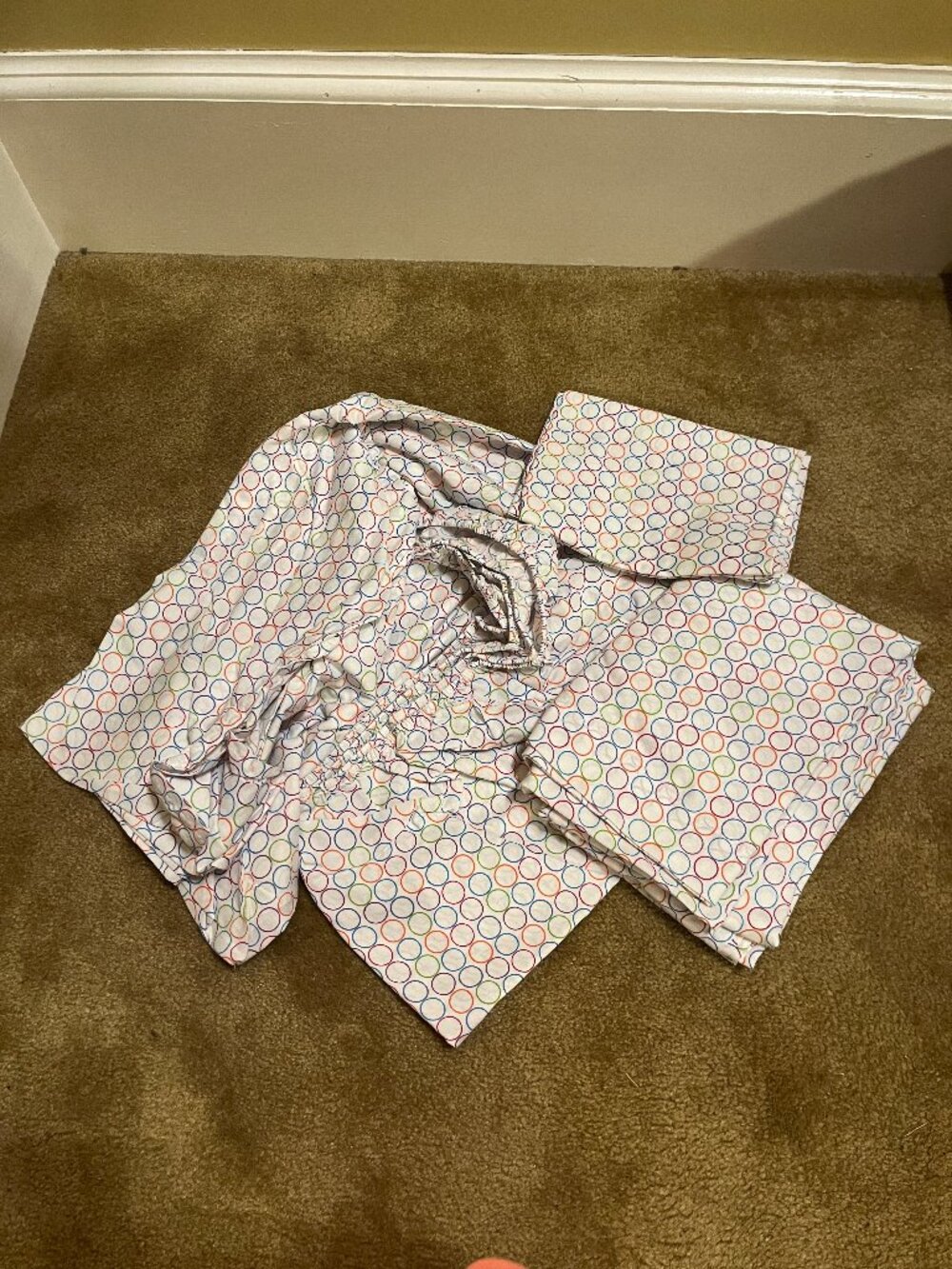 Main Stays twin sheet set, like new